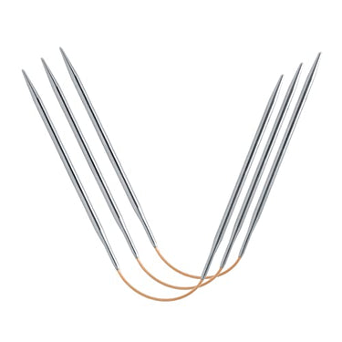 Addi GS16120264 Strumpfstricknadeln CraSyTrio Long, Stahl, 26 cm/ 4,0 mm, Gold im Sale